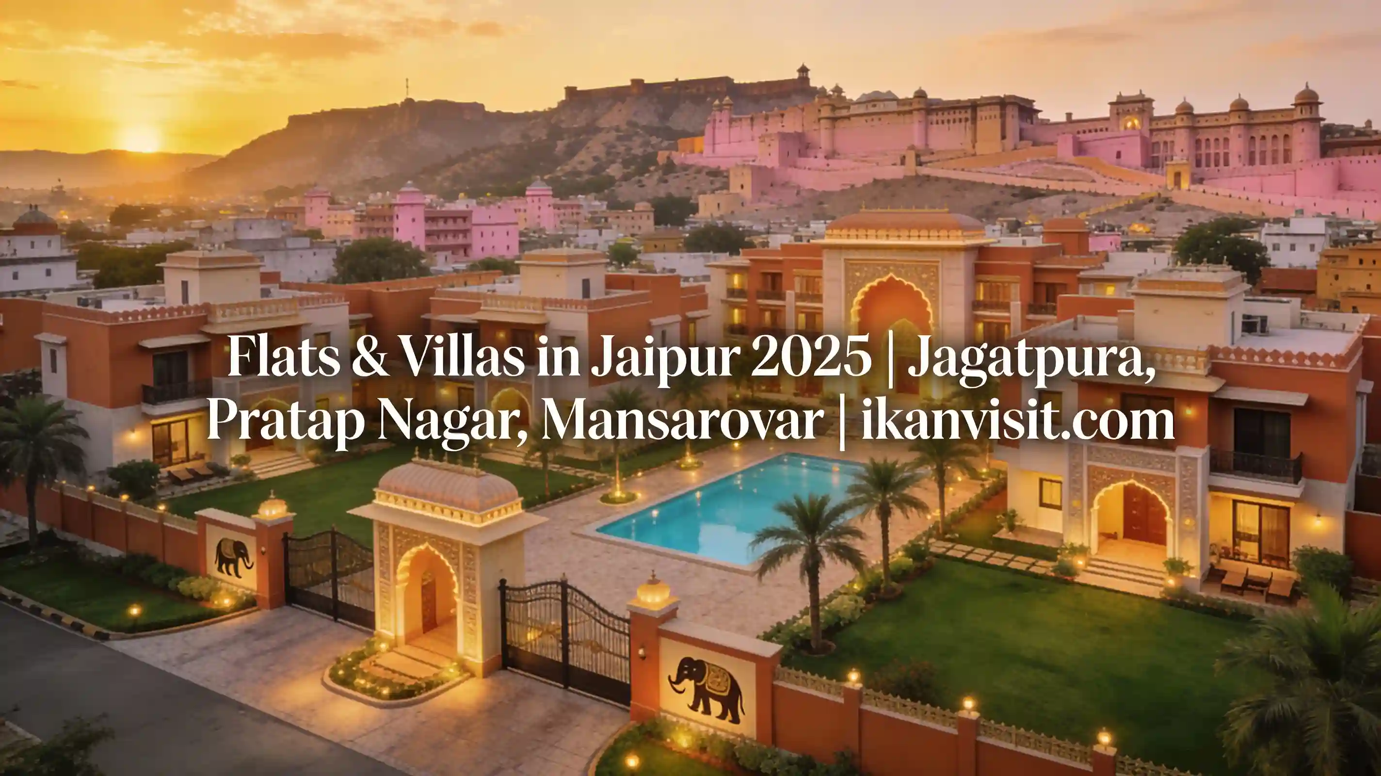 Flats and Villas in Jaipur: Top Choices in Jagatpura, Pratap Nagar, and Mansarovar (2025 Guide)